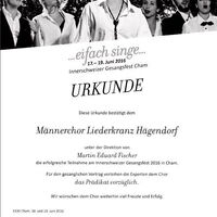 Zentralschweiz. Chortreffen Cham 2016